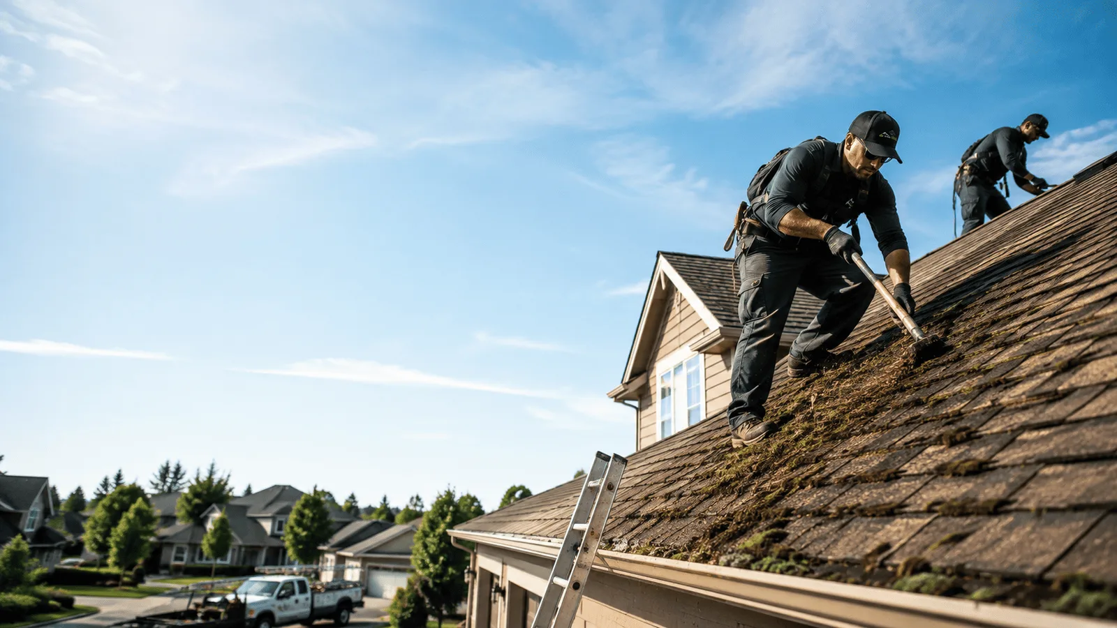 Roof Moss Removal in Windsor, CA near me